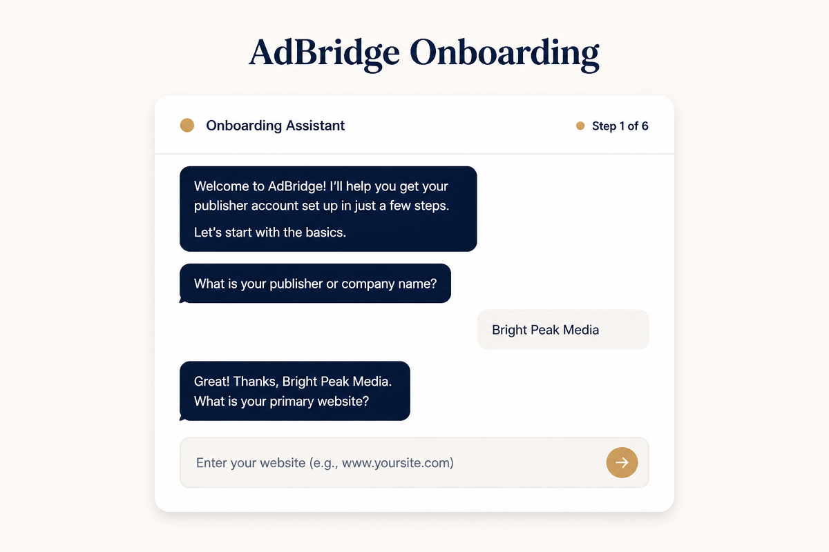 Smart onboarding assistant